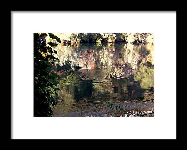 Rogue River Framed Print featuring the photograph Wishing Labyrinth by Marie Neder