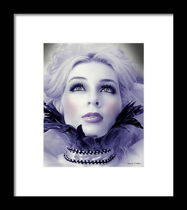 Irc Framed Print featuring the photograph Wistful by Jon Volden