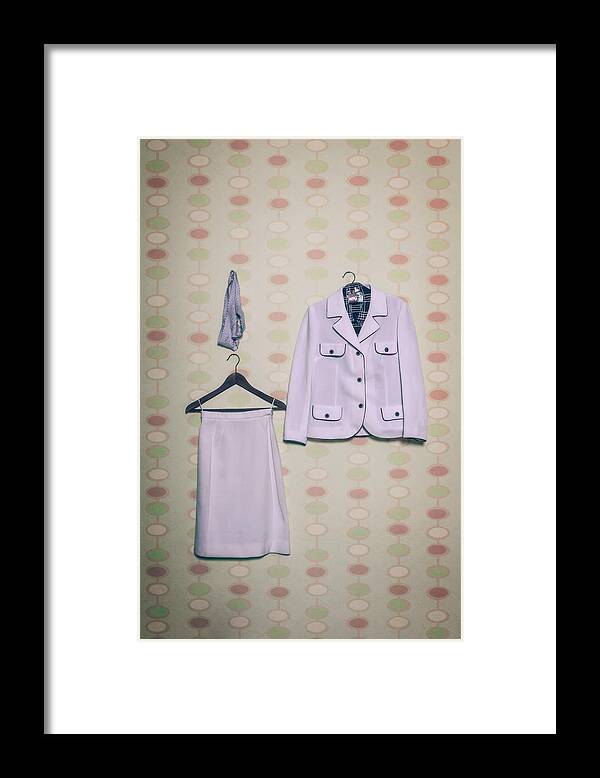 Blazer Framed Print featuring the photograph Woman's Clothes by Joana Kruse