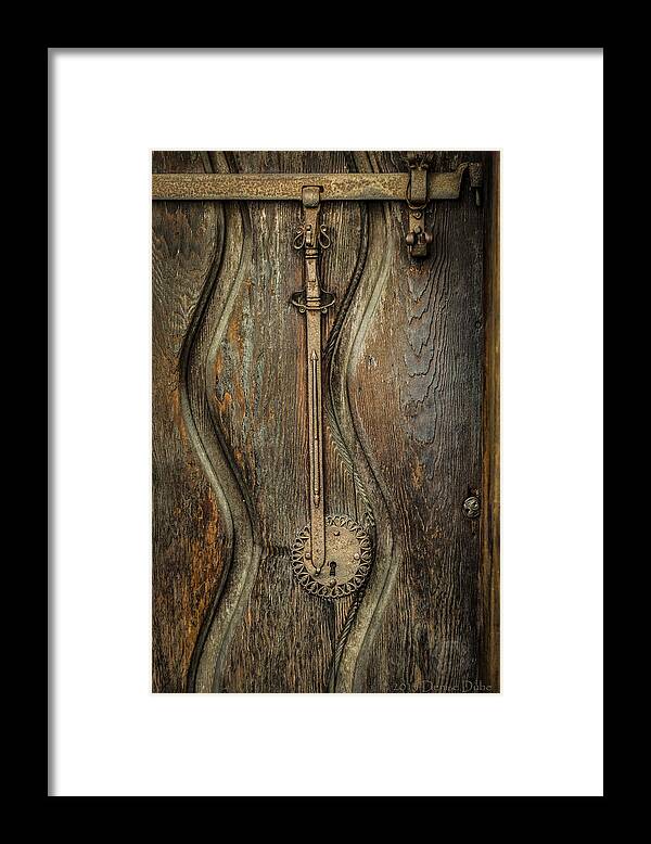 Metal Framed Print featuring the photograph Ace Of Swords by Denise Dube