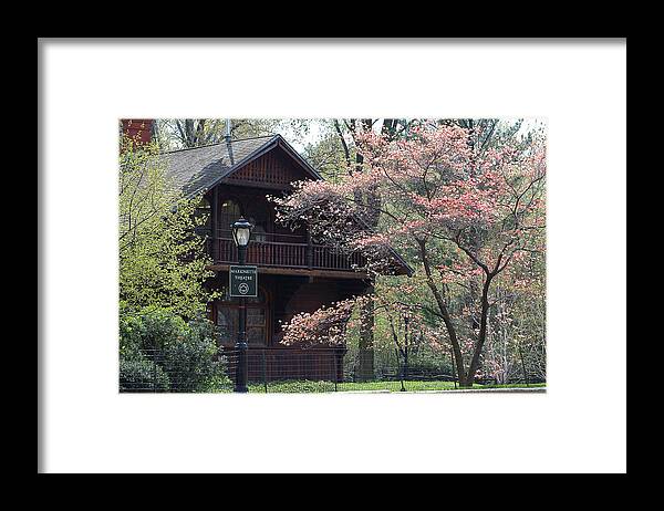 Central Park Framed Print featuring the photograph Wood House by Yue Wang
