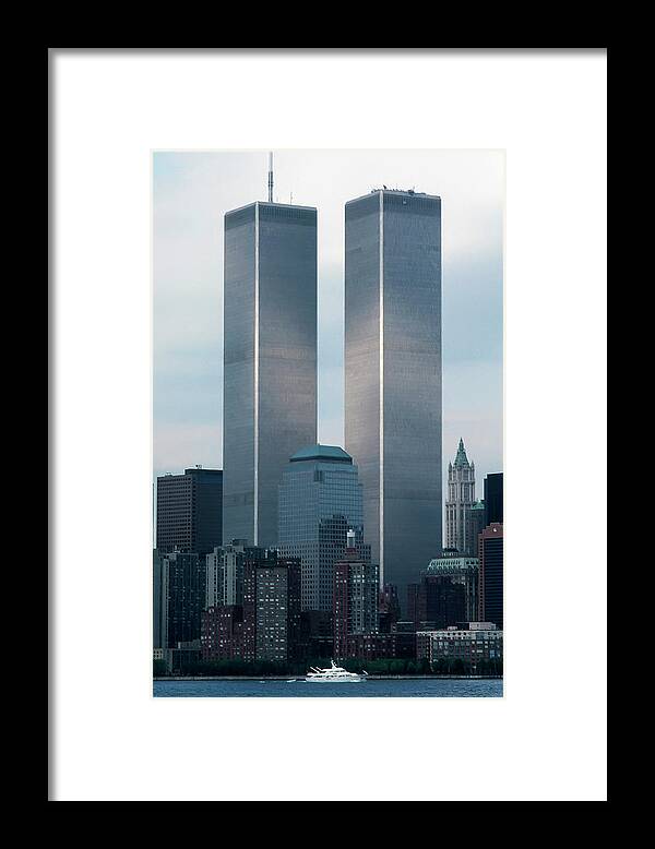 Kg Framed Print featuring the photograph World Trade Center by KG Thienemann