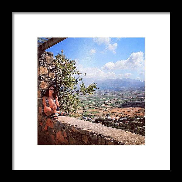 Outdoor Framed Print featuring the photograph #worldheritage #traveler #traveling by Nina Bar Okin
