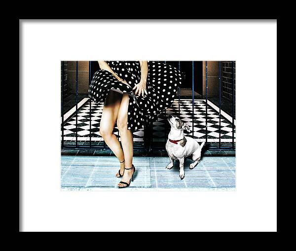 Skirt Framed Print featuring the photograph Wow... by Klaus Tutsch