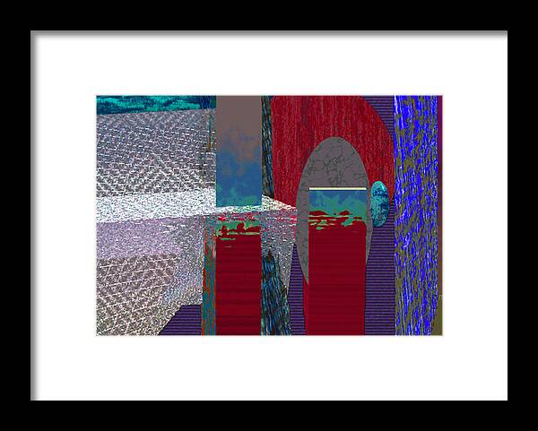 Still Life Framed Print featuring the digital art Wrap it Up by Phillip Mossbarger