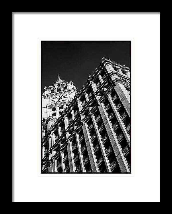 1924 Framed Print featuring the photograph Wrigley Building - 05.16.10_144 by Paul Hasara