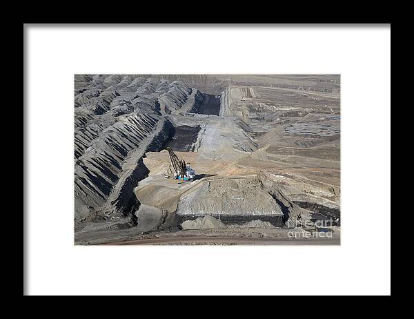 Mine Framed Print featuring the photograph Wyoming Coal Mine by Jim West