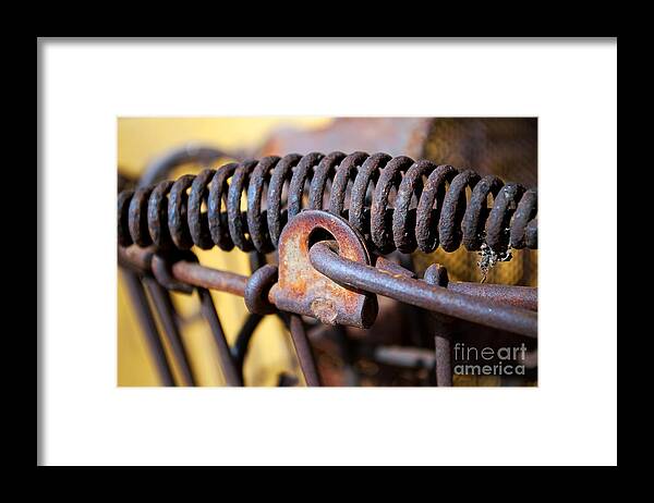 Handle Framed Print featuring the photograph Years of Holding by Gwyn Newcombe
