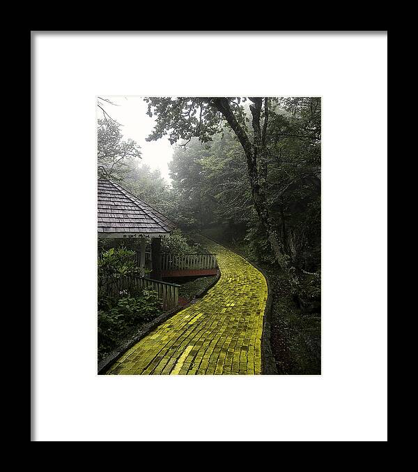 Yellow Brick Road Framed Print featuring the photograph Yellow Brick Road by Kevin Senter