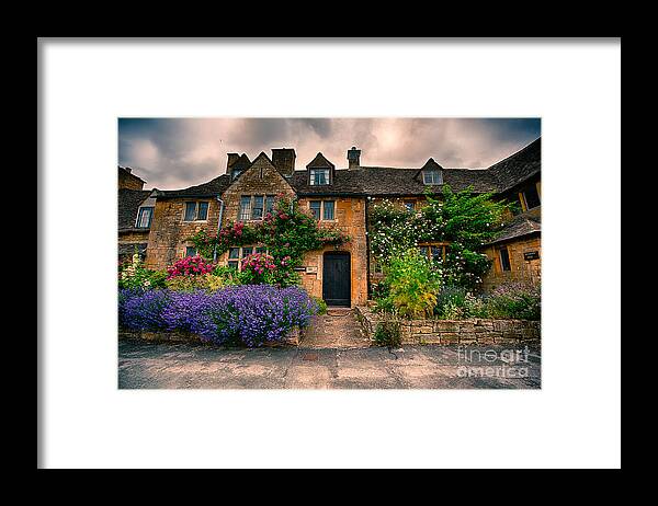 Cotswolds Framed Print featuring the photograph Yellowstone Cottage IIII by Jack Torcello