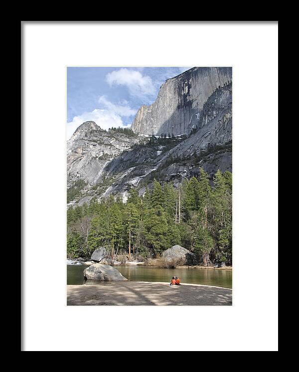 Yosemite National Park Framed Print featuring the photograph Yosemite National Park Mirror Lake 25 by JustJeffAz Photography