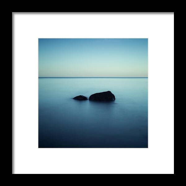 Seascape Framed Print featuring the photograph Zen by Peter Fallberg
