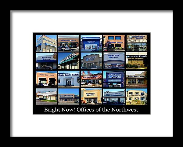 Dentists Framed Print featuring the photograph Zimmer Dental Partners With Bright Nows by Benjamin Yeager