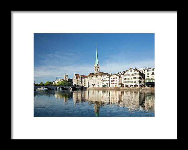 Zurich Framed Print featuring the photograph Zurich by Jorg Greuel