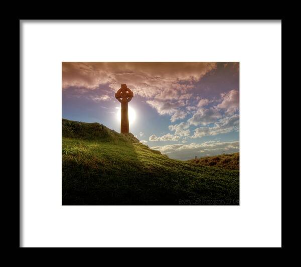 Cross Framed Print featuring the photograph Celtic Cross by B Cash
