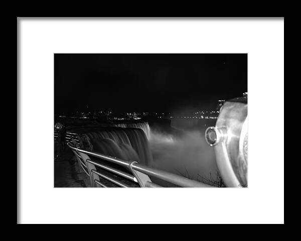  Framed Print featuring the photograph 02 Niagara Falls USA Series by Michael Frank Jr