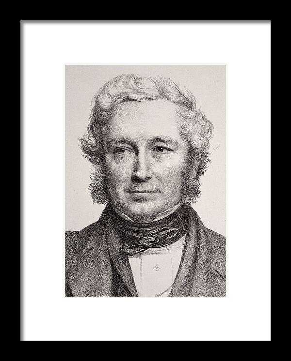 Botanist Framed Print featuring the photograph 1849 John Stevens Henslow, Darwin's Tutor by Paul D Stewart