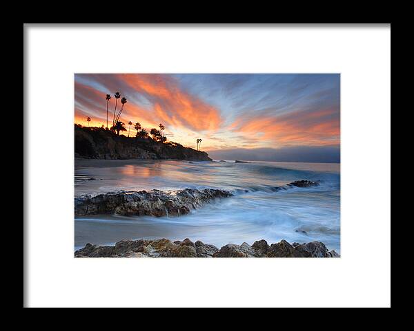 Beach Framed Print featuring the photograph A New Day #1 by Dung Ma