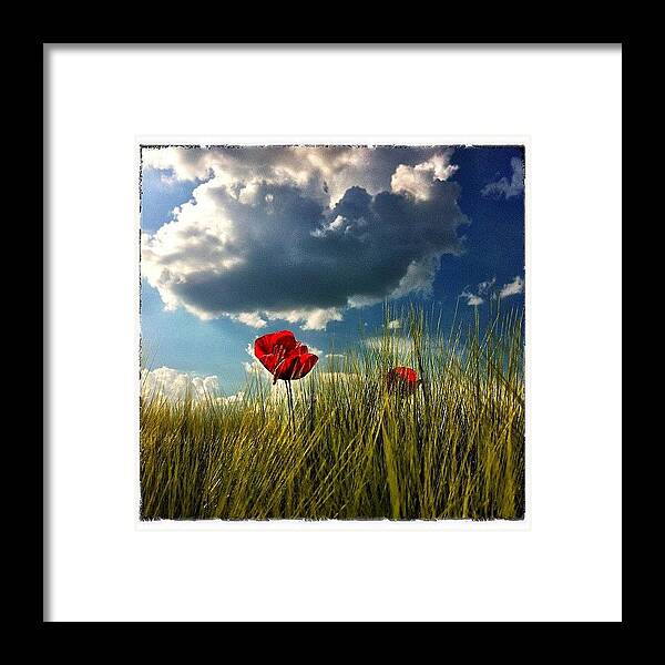 Instagram Framed Print featuring the photograph Before The Rain #1 by Urs Steiner