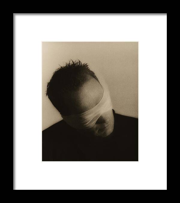 Blindfolded Man by Cristina Pedrazzini