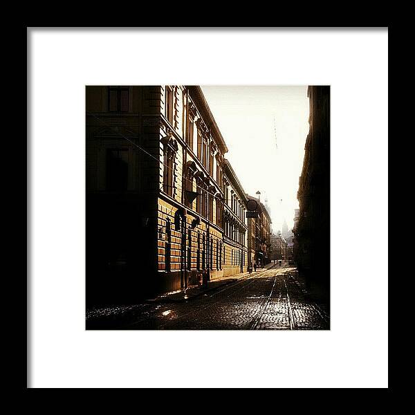 Own Framed Print featuring the photograph #brighton #hove #street #gb #uk #love #1 by Londoner Slavik