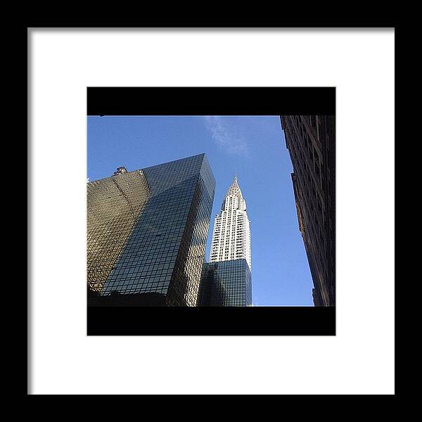 30likes Framed Print featuring the photograph #chrysler#building #nyc #1 by Anthony McNally