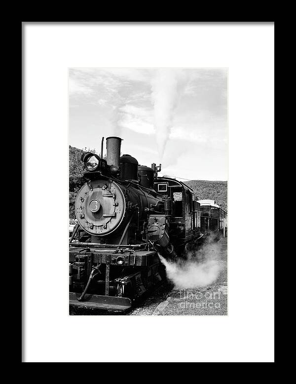 Durbin Rocket Framed Print featuring the photograph Climax Locomotive #1 by Thomas R Fletcher