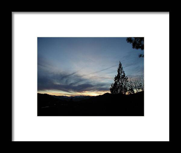 Framed Print featuring the photograph Clouds with Style #1 by William McCoy