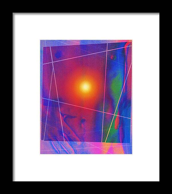 Gastric Ulcer Framed Print featuring the photograph Computer Artwork Depicting Stomach Pain #1 by David Gifford