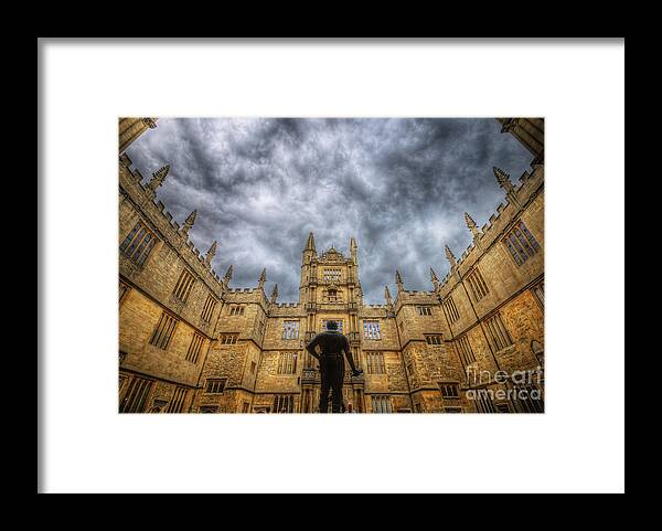  Yhun Suarez Framed Print featuring the photograph Divinity School - Oxford by Yhun Suarez