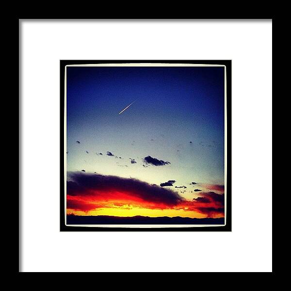 Instagram Framed Print featuring the photograph Into The Sun #1 by Paul Cutright
