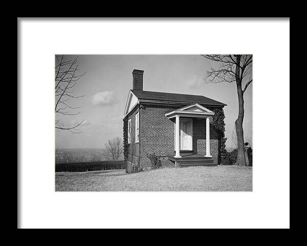 History Framed Print featuring the photograph Monticello, The Home Built By Thomas #1 by Everett