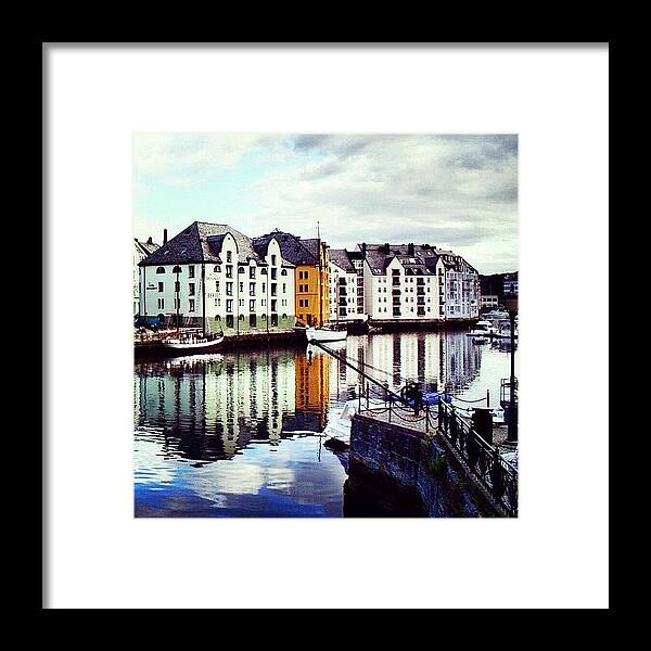  Framed Print featuring the photograph Norway #1 by Luisa Azzolini