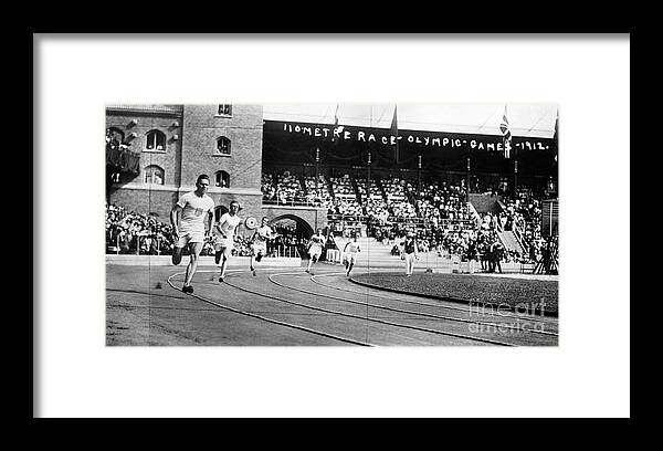 1912 Framed Print featuring the photograph Olympic Games, 1912 #1 by Granger