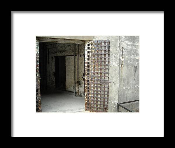 Ennis Framed Print featuring the photograph Open Gate #1 by Christophe Ennis