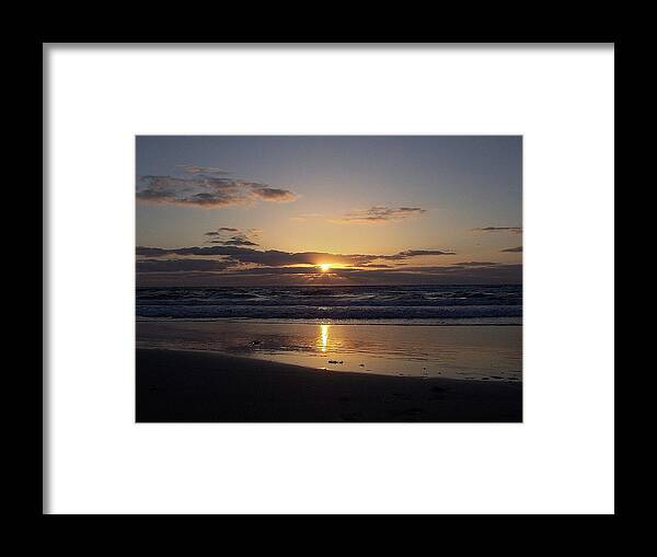 Sunrise Framed Print featuring the photograph Rebirth #1 by Sheila Silverstein