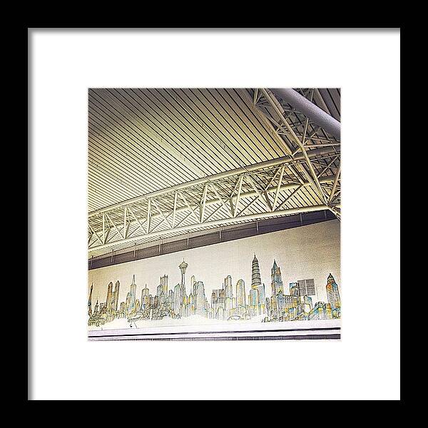 Mobilephotography Framed Print featuring the photograph skyline Of The World By Matteo #1 by Natasha Marco