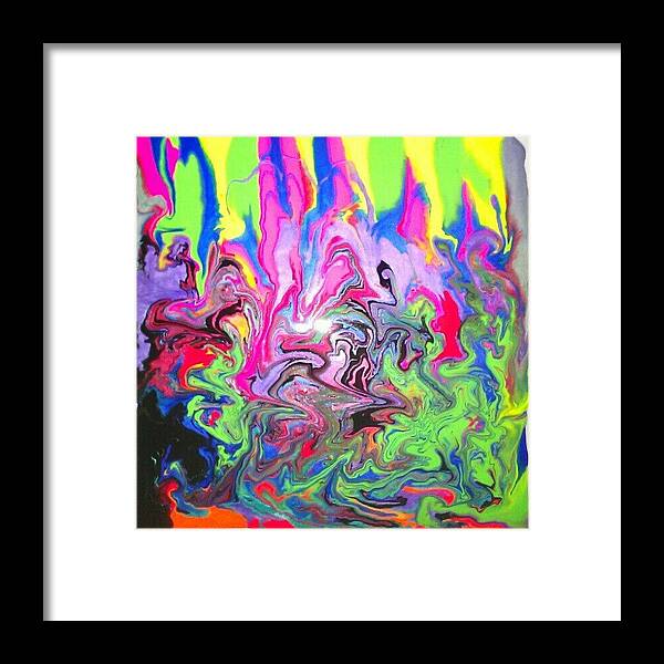 Acidvision Framed Print featuring the photograph Soulfullyabstracted #1 by Dustin Morris