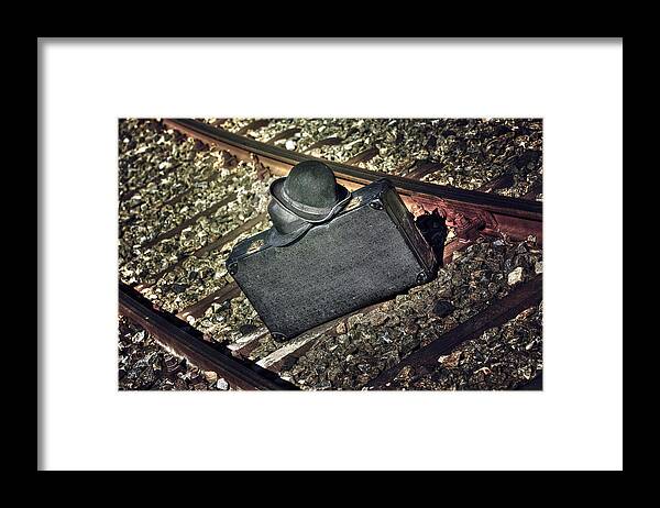 Hat Framed Print featuring the photograph Suitcase And Hats #1 by Joana Kruse
