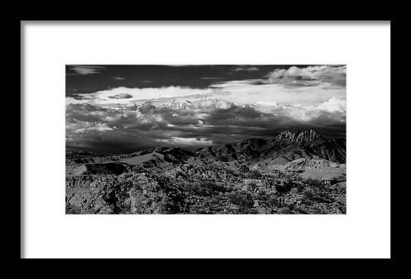 Landscape Framed Print featuring the photograph The Sky Speaks #1 by Jephyr Art