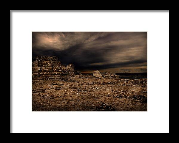 Storm Framed Print featuring the photograph Upcoming Storm #1 by Radoslav Nedelchev