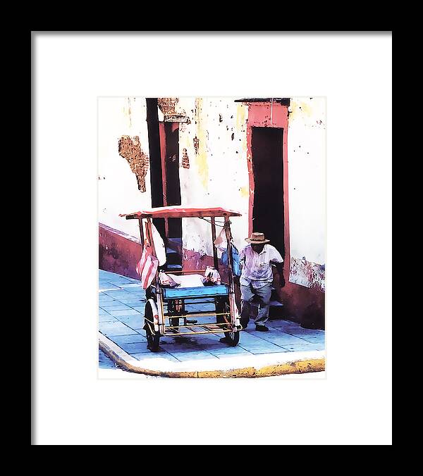 Mexico Framed Print featuring the photograph Working Oaxaca #1 by Terry Fiala