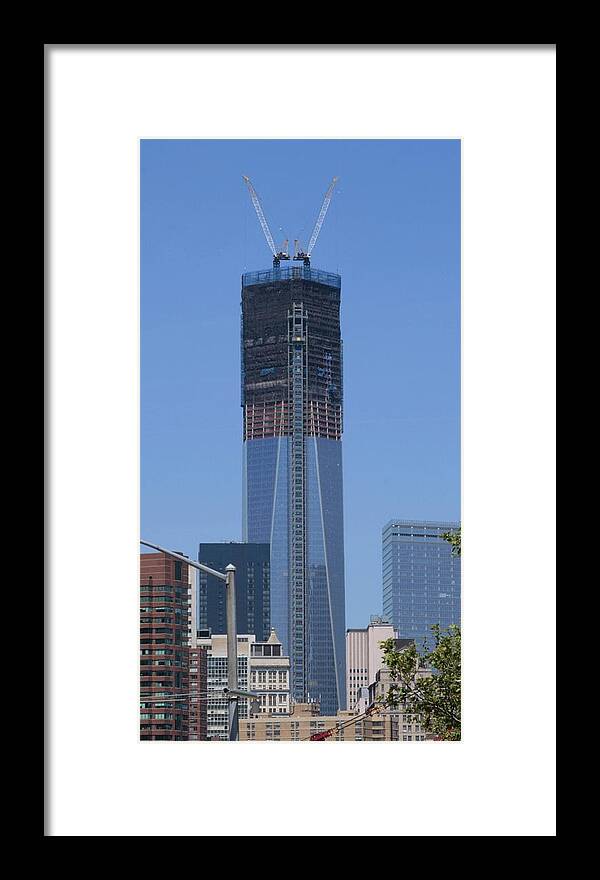World Trade Center Framed Print featuring the photograph World Trade Center #1 by Christopher J Kirby
