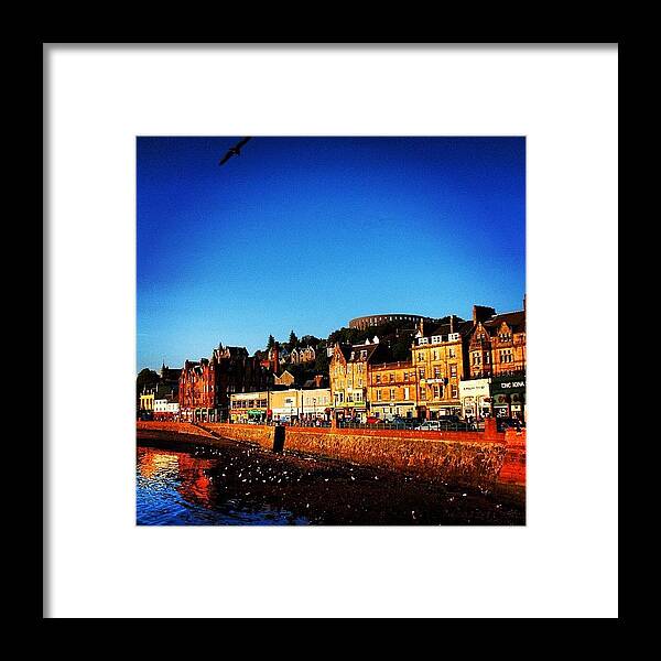  Framed Print featuring the photograph Oban #10 by Luisa Azzolini