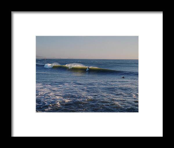 Ocean Framed Print featuring the photograph Surfers Make The Ocean Better Series #11 by Teri Schuster