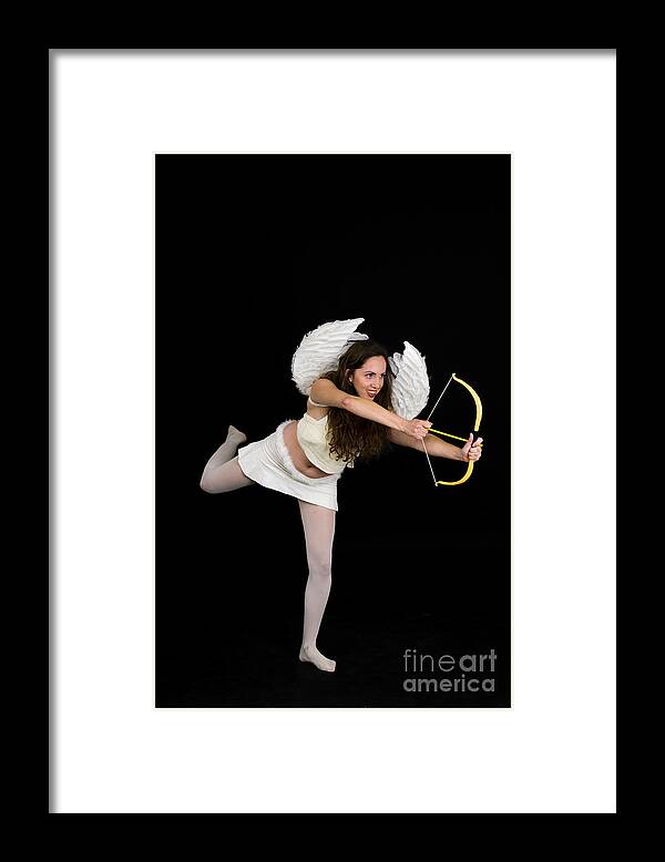Enjoyment Framed Print featuring the photograph Cupid the god of desire #13 by Ilan Rosen