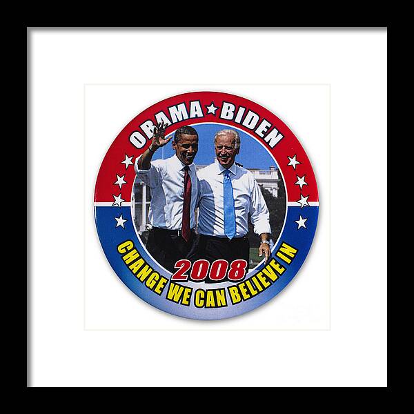 2008 Framed Print featuring the photograph Presidential Campaign, 2008 #9 by Granger