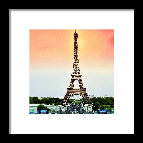  Framed Print featuring the photograph Paris #14 by Luisa Azzolini