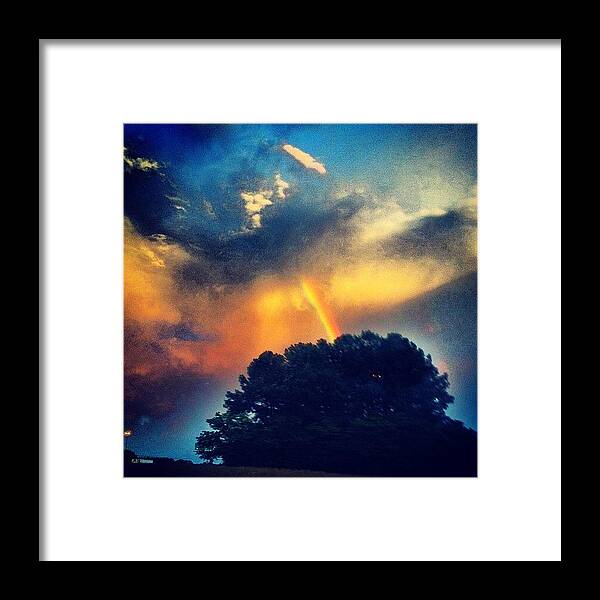 Instaclouds Framed Print featuring the photograph #15 by Katie Williams