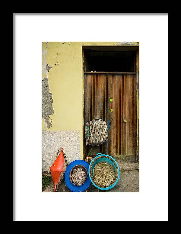 Cinque Terre Framed Print featuring the photograph 1769 by John Galbo